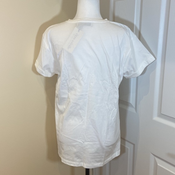 ETRE CECILE PRESQUE PARISIENNE | Size S | white oversized graphic tshirt - Picture 6 of 11
